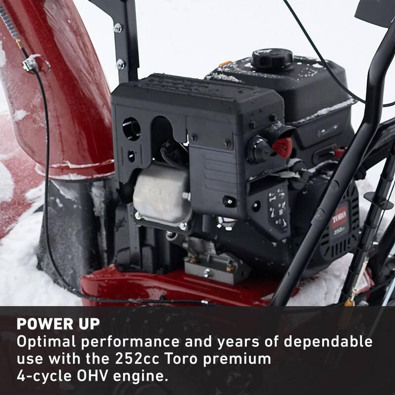 Toro Power Max 824 OE 24 in. 252cc Two-Stage Electric Start Gas Snow Blower - 37798