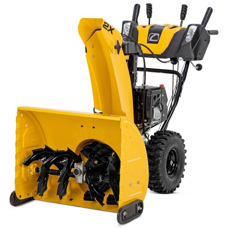 Cub Cadet 2X 26 in. 243cc IntelliPower Two-Stage Electric Start Gas Snow Blower with Power Steering and Steel Chute - 2X 26 IP