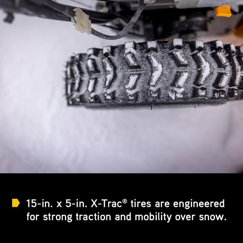 Cub Cadet 2X 26 in. 243cc IntelliPower Two-Stage Electric Start Gas Snow Blower with Power Steering and Steel Chute - 2X 26 IP