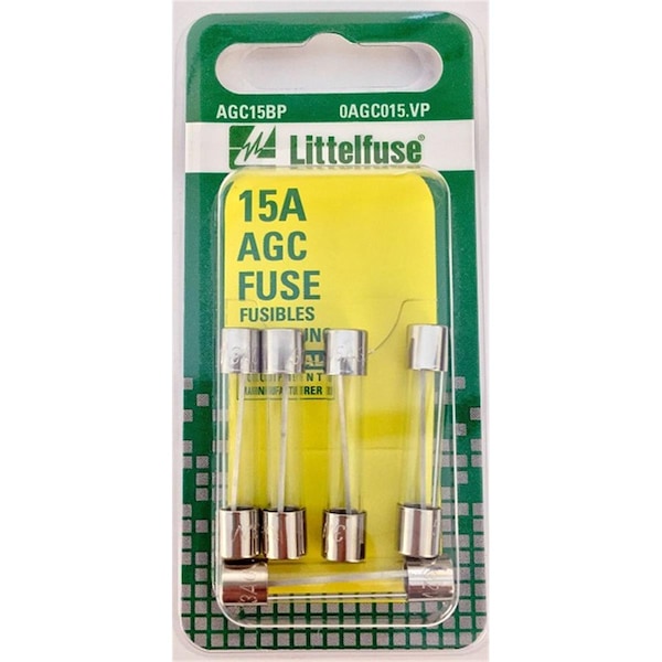 Littelfuse AGC10BP Fuse Glass Tube for 1981-1987 Chevrolet Chevette - L24-AGC10BP
