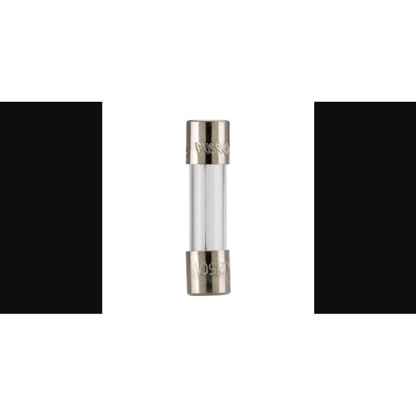 Eaton Bussmann Glass Fuse, S506 Series, Time-Delay, 15A, 250V AC, 150A at 250V AC - S506-15-R