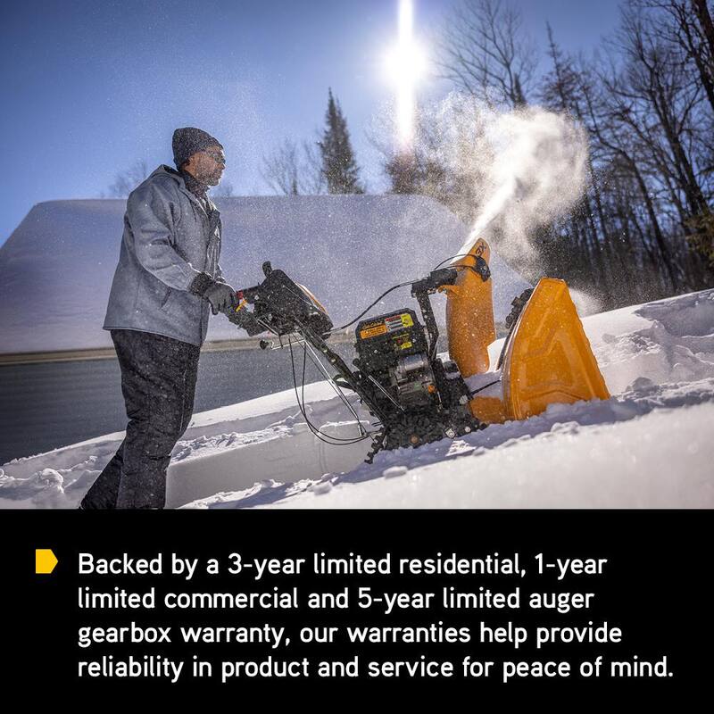 Cub Cadet 2 in. x 24 in. 208 cc Electric Start Gas 2-Stage Snow Blower - 2X 24"