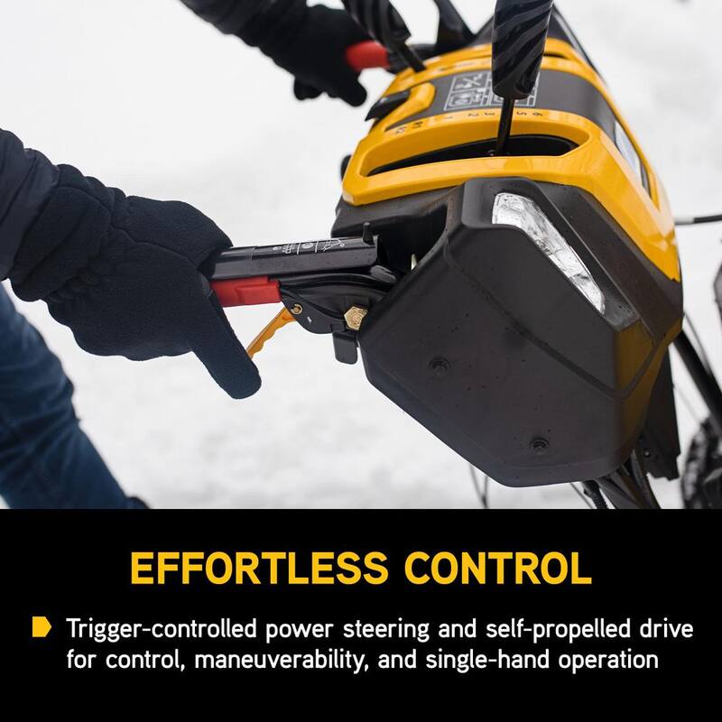 Cub Cadet 2X MAX 30 in. 357cc Two-Stage Electric Start Gas Snow Blower with Steel Chute, Power Steering and Heated Grips - 2X 30 MAX