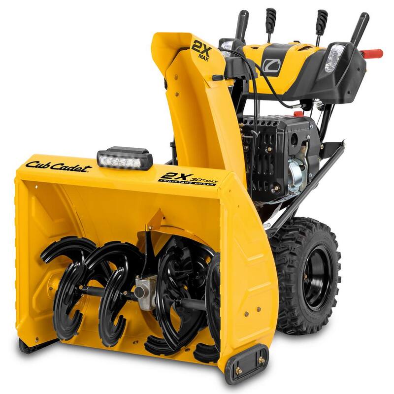 Cub Cadet 2X MAX 30 in. 357cc Two-Stage Electric Start Gas Snow Blower with Steel Chute, Power Steering and Heated Grips - 2X 30 MAX