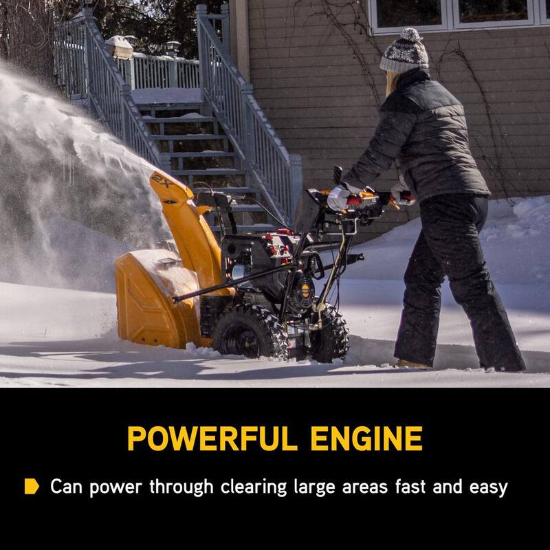 Cub Cadet 2X MAX 30 in. 357cc Two-Stage Electric Start Gas Snow Blower with Steel Chute, Power Steering and Heated Grips - 2X 30 MAX