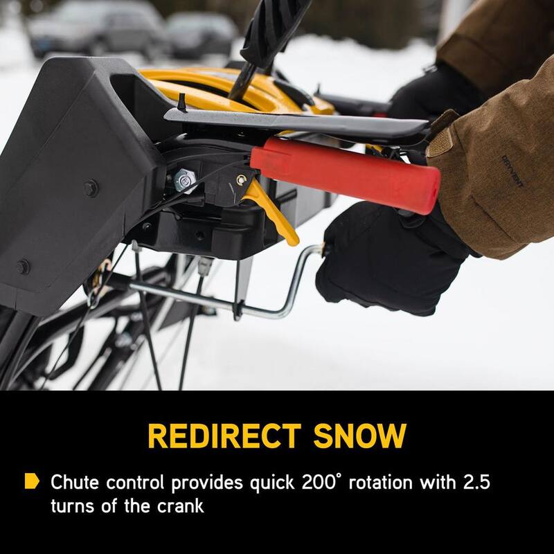 Cub Cadet 2X 28 in. 272cc IntelliPower Two-Stage Electric Start Gas Snow Blower with Power Steering and Steel Chute - 2X 28 IP