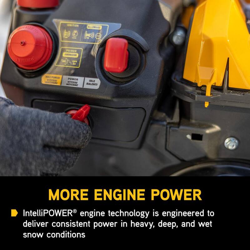 Cub Cadet 2X 28 in. 272cc IntelliPower Two-Stage Electric Start Gas Snow Blower with Power Steering and Steel Chute - 2X 28 IP