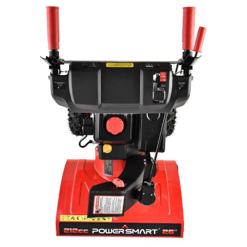 PowerSmart 26 in. 2-Stage Gas Snow Blower with LED Light Electric Start - PSSHD26T