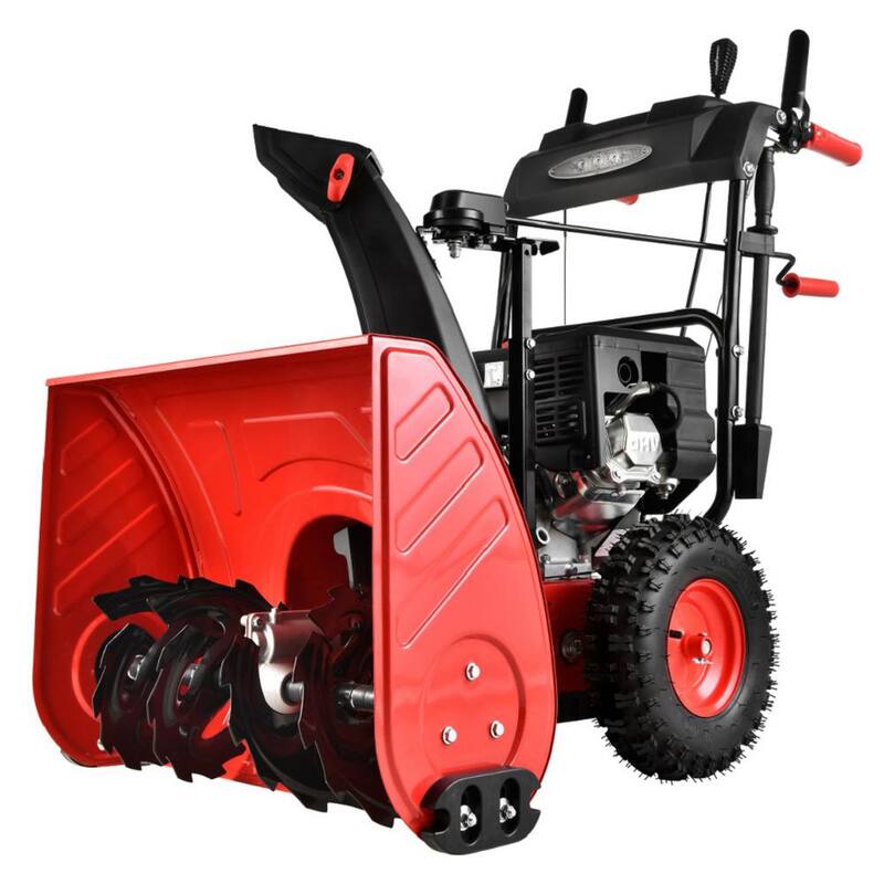 PowerSmart 26 in. 2-Stage Gas Snow Blower with LED Light Electric Start - PSSHD26T
