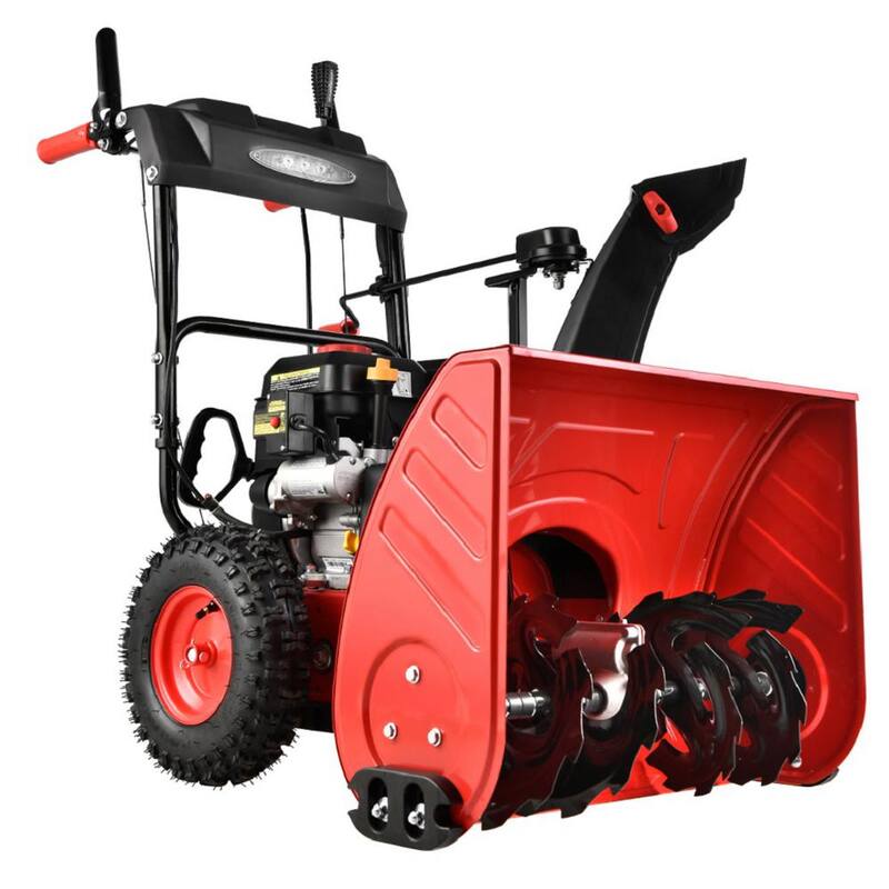 PowerSmart 26 in. 2-Stage Gas Snow Blower with LED Light Electric Start - PSSHD26T