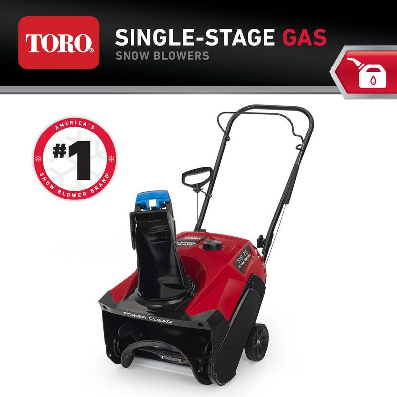 Toro Power Clear 518 ZE 18 in. Self-Propelled Single-Stage Gas Snow Blower - 38475