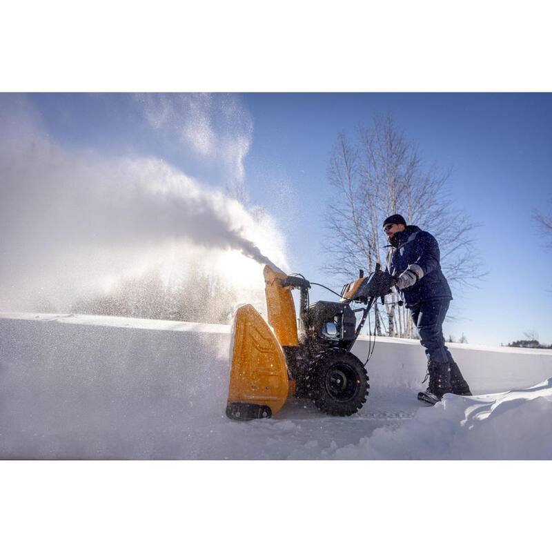 Cub Cadet 3X HD 30 in. 420 cc Three-Stage Gas Snow Blower with Electric Start Steel Chute Power Steering and Heated Grips - 3X 30 HD