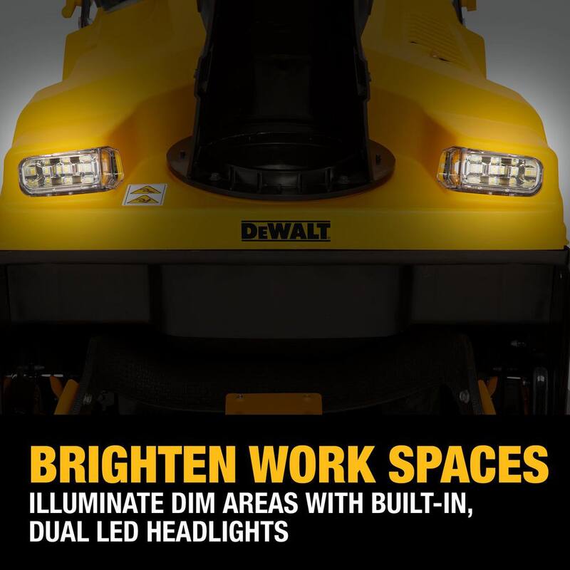 DEWALT 21 in. 208 cc E-Gov Electric Start Gas Single-Stage Snow Blower - 31PM2V6HA38