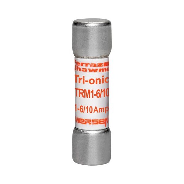 Mersen Glass Fuse, TRM Series, Time-Delay, 1.6A, 250V AC, 30A at 250V AC - TRM1-6/10