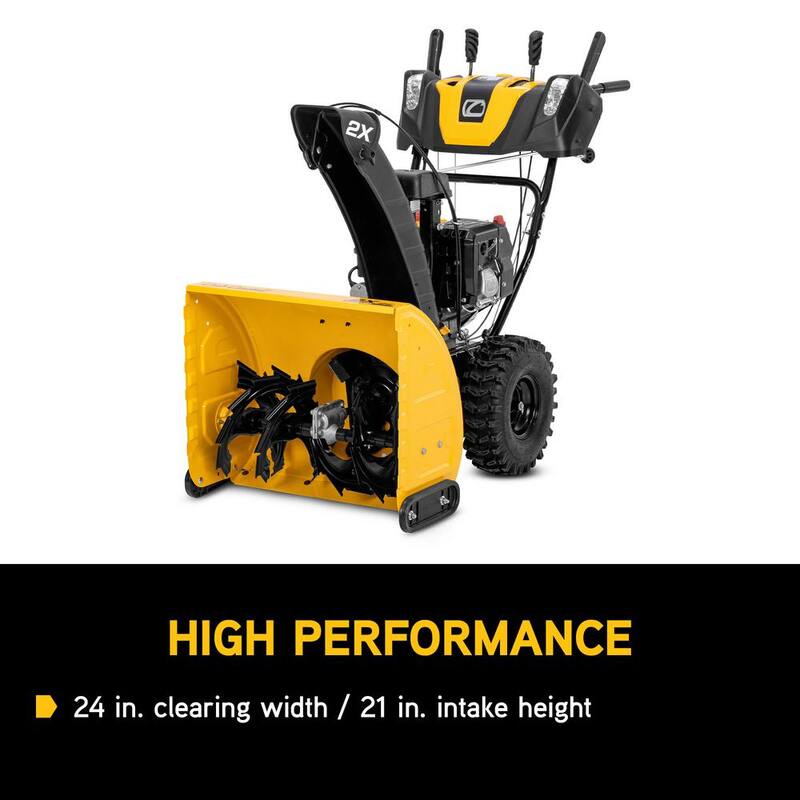Cub Cadet 2X 24 in. 243cc IntelliPower Two-Stage Electric Start Gas Snow Blower - 2X 24 IP
