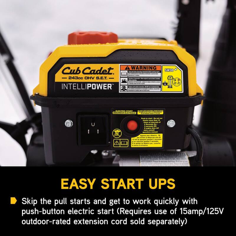 Cub Cadet 2X 24 in. 243cc IntelliPower Two-Stage Electric Start Gas Snow Blower - 2X 24 IP