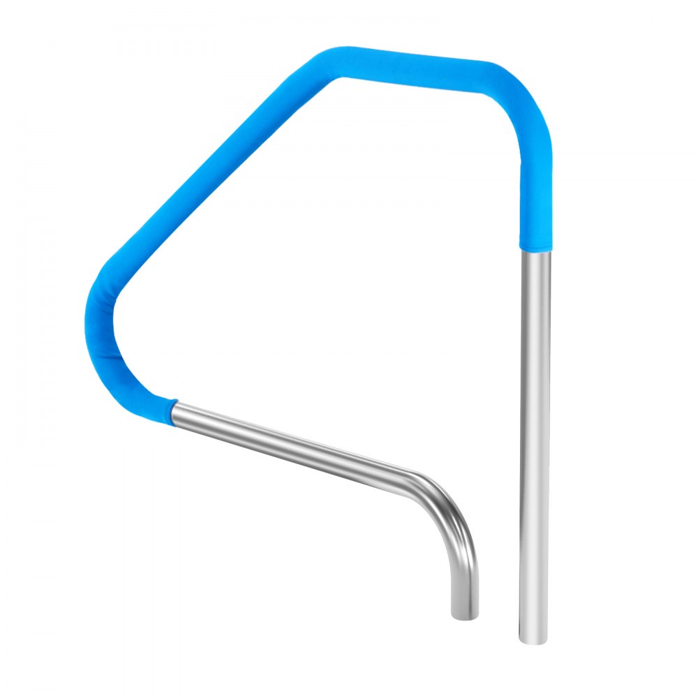 VEVOR Pool Handrail 46 x 37 inch Stainless Steel (Pre-built) for Indoor/Outdoor - BXGYCFSYM4632HFCOV0