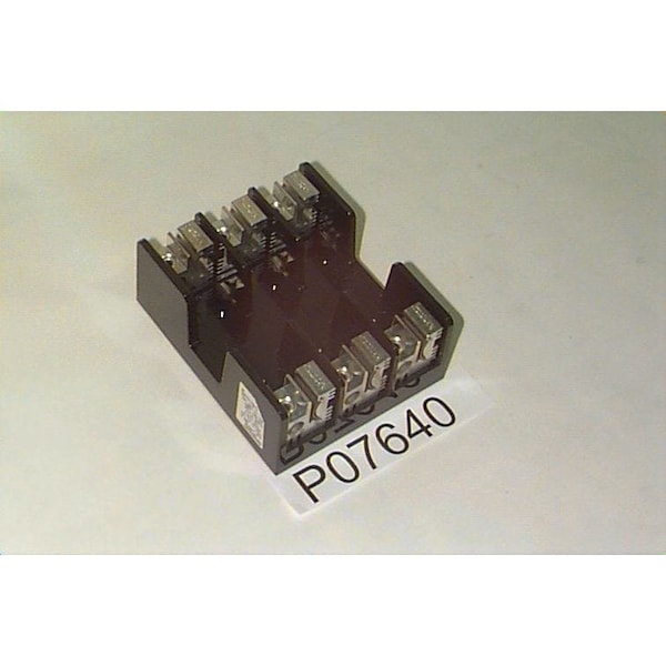 Aaon Open Fuse Block, K UL Class, 3 Poles, 250V AC/DC Volt Rating - P07640