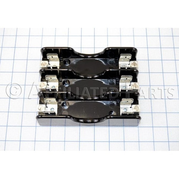 Aaon Open Fuse Block, R(K) UL Class, 3 Poles, 31 to 60A Amp Range, 600V AC/DC Volt Rating - P07660
