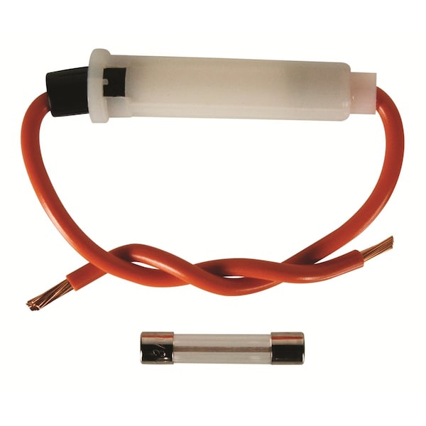 The Best Connection Fuse Holder, Wire Leads, Glass Fuse Type - JTT2527F