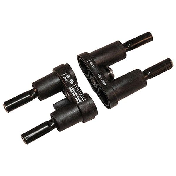 Mersen Fuse Holder, 2 Poles, 0 to 30A Amp Range, 600V AC/DC Volt Rating - FEX-11-11-BA
