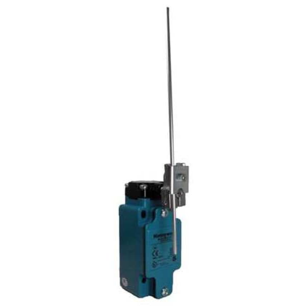 Interruptor de límite Honeywell, varilla ajustable, rotativo, 1NC/1NA, 10A @ 600V CA, Ubicación del actuador: Lateral - GLAA01A4J