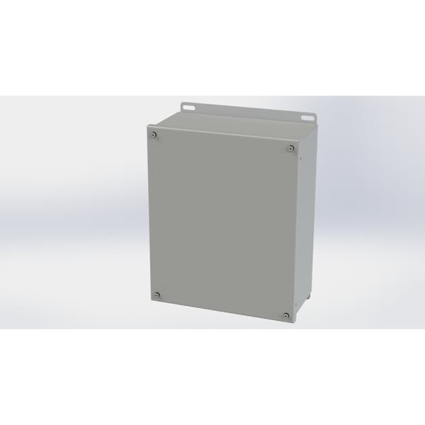 Saginaw Control & Engineering Carbon Steel Electrical Enclosures, 12.13 in H, 5 in D, 10 in W, NEMA 3R, 4, 12, 13, Screw On - SCE-1210SC