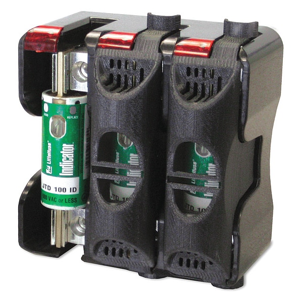 Littelfuse Open Fuse Block Cover, H; K UL Class, 0 to 30A Amp Range, 250V AC/DC Volt Rating - LFH25030FBC