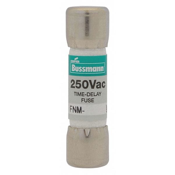 Eaton Bussmann Midget Fuse, FNM Series, Time-Delay, 2.25A, 250V AC, Non-Indicating - FNM-2-1/4