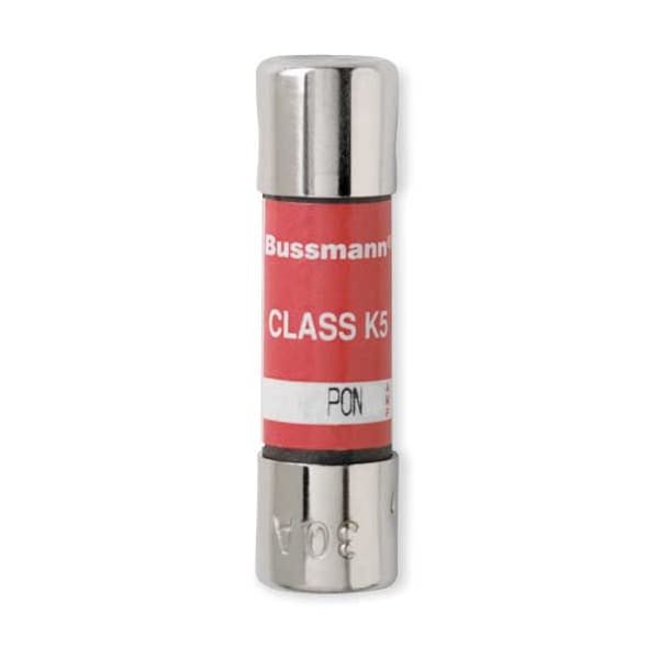 Eaton Bussmann Midget Fuse, PON Series, Time-Delay, 25A, 250V AC, Non-Indicating, 10kA at 250V AC - PON25