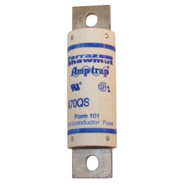 Mersen Semiconductor Fuse, A70QS Series, 125A, Fast-Acting, 700V AC, Bolt-On - A70QS125-4