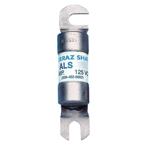 Mersen Forklift Limiter Fuse, ALS Series, 450A, Time-Delay, 125V AC, Bolt-On - ALS450
