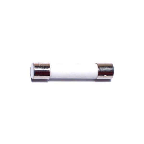 Midwest Fastener Ceramic Fuse, MDA Series, Time-Delay, 10A, 250V AC, 5 PK - 67246