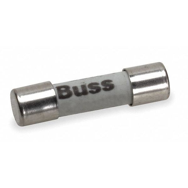 Eaton Bussmann Ceramic Fuse, GDA Series, Fast-Acting, 400mA, 250V AC, 1.5kA at 250V AC, 5 PK - GDA-400MA