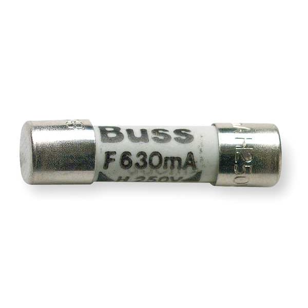 Fluke Ceramic Fuse, GPA Series, Fast-Acting, 630mA, 250V AC, 1.5kA at 250V AC, 5 PK - Fluke-871173/630 mA