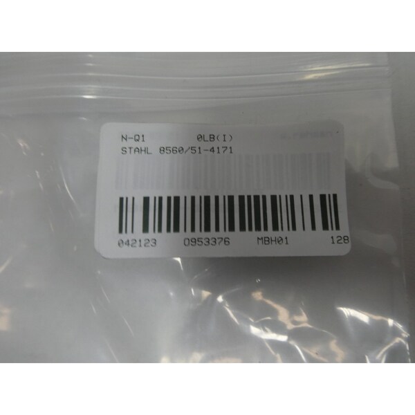 Stahl Ceramic Fuse, 0.80A, 250V AC, 5 PK - 8560/51-4171