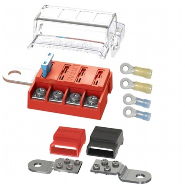Superjock ST-Blade Battery Terminal Mount Fuse Block Kit - SU2560548