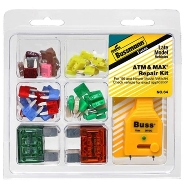 Eaton Bussmann Cooper Bussmann NO.64 64 Piece Atm and Max Fuse Kit - 158560