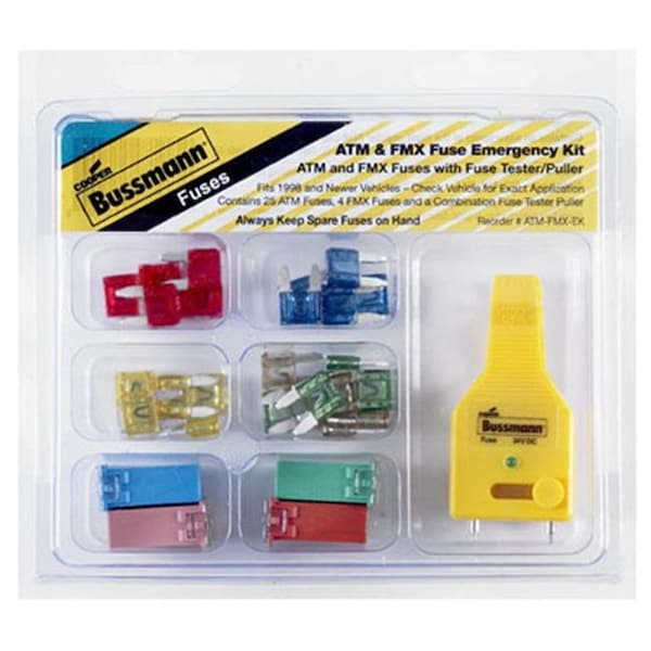 Eaton Bussmann Cooper Bussmann ATM-FMX-EK FMX Emergency Fuse Kit; 30 Piece - 157643