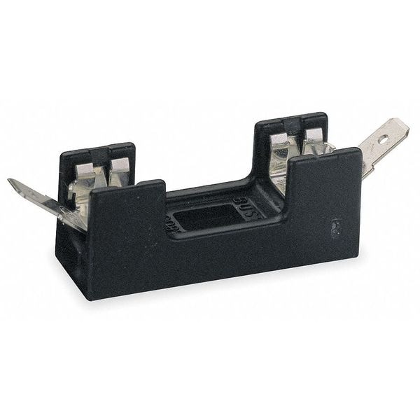 Eaton Bussmann Open Fuse Block, 1 Poles, 0 to 30A Amp Range, 300V AC/DC Volt Rating - S-8202-1-R
