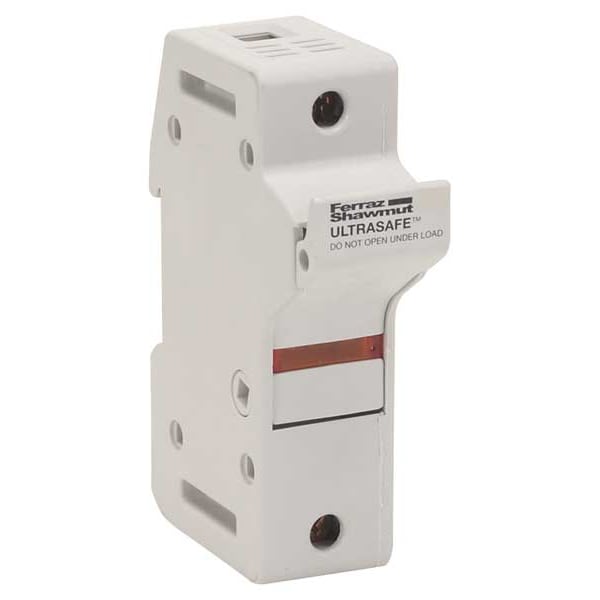 Mersen Finger Safe Fuse Block, J UL Class, 1 Poles, 31 to 60A Amp Range, 600V AC/DC Volt Rating - US6J1I