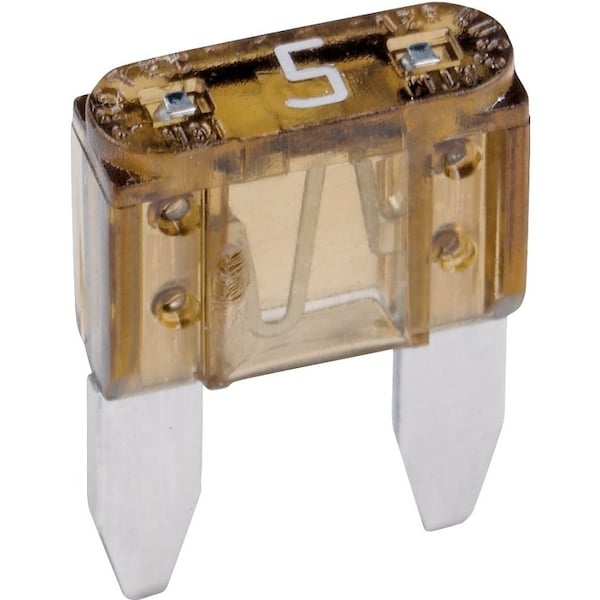 Eaton Bussmann Automotive Fuse, Blade Fuse, 32 V, 5 A, 1 kA Interrupt - BP/ATM-5-RP