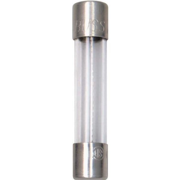 Eaton Bussmann Tube Fuse, 250 V, 10 A, 200 A, 10 kA Interrupt - BP/AGC-10-RP