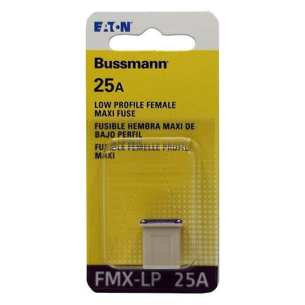 Eaton Bussmann Female Maxi Fuse, 25 A - BP/FMX-25LP-RP