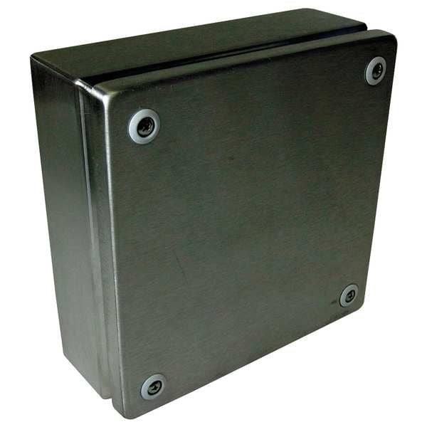 Rittal 304 Stainless Steel Electrical Enclosures, 7.90 in H, 3.10 in D, 8 in W, NEMA 4X, 12, Screw On - 1523010