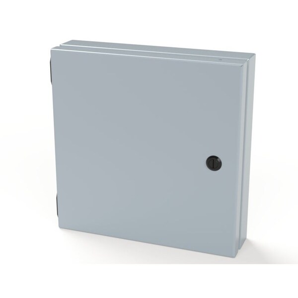 Saginaw Control & Engineering Electrical Enclosures, 10 in H, 1-1/2 in D, 10 in W, NEMA 3R, 4, 12, 13, Hinged - SCE-HA1010