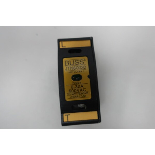 Eaton Bussmann Fuse Holder, 1 Poles, 600V AC Volt Rating - JTN60030