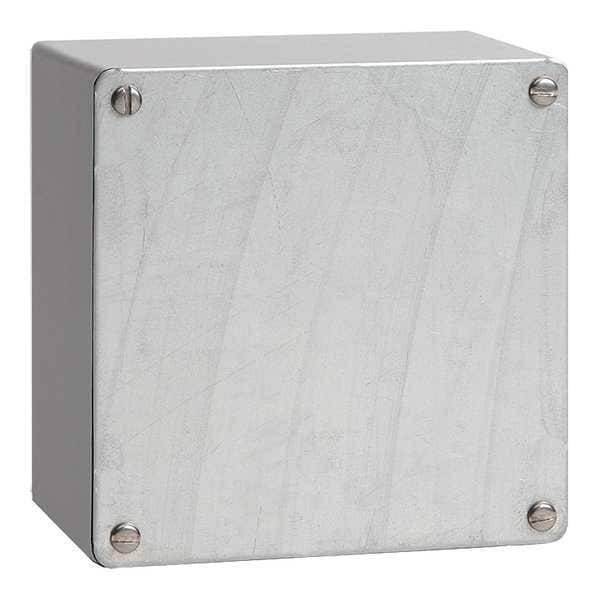 Nvent Hoffman Galvanized Steel Electrical Enclosures, 24 in H, 8 in D, 24 in W, NEMA 3, Screw On - A24248GSC
