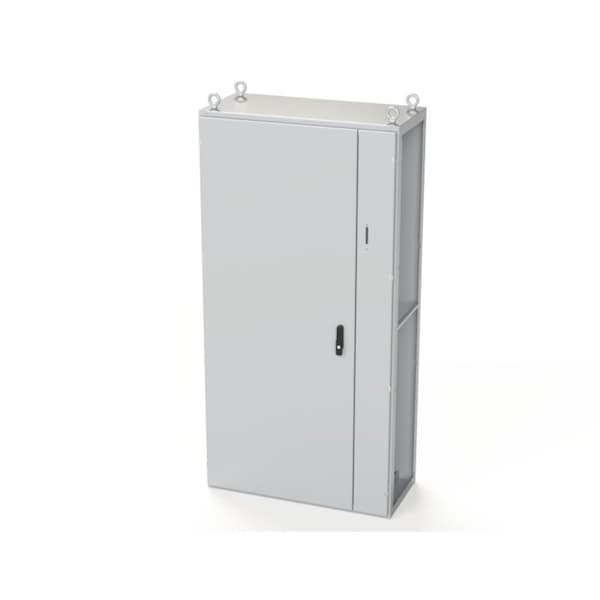 Saginaw Control & Engineering Carbon Steel Electrical Enclosures, 78.74 in H, 18 in D, 39.37 in W, NEMA 3R, 12, 13, Hinged - SCE-SD201005LG