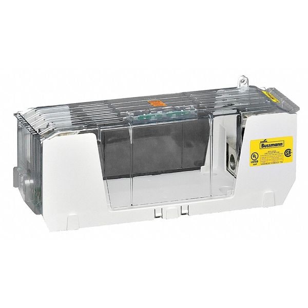 Eaton Bussmann Open Fuse Block, H; K5 UL Class, 1 Poles, 450 to 600A Amp Range, 600V AC/DC Volt Rating - HM60600-1CR